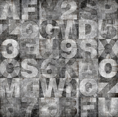 Фотообои STONE ALPHABET 3, LOFT, Factura Фотообои STONE ALPHABET 3, LOFT, Factura